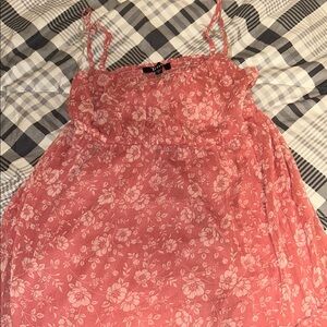 Trixxi Pink Floral Dress
